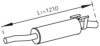 DINEX 56353 Middle Silencer